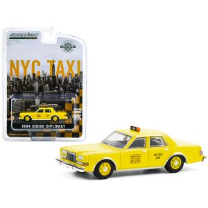 Greenlight 30199 1984 Dodge Diplomat Yellow Nyc Taxi (new York City) H