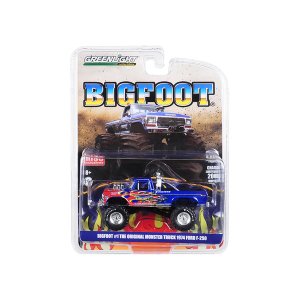 Greenlight 51282 1974 Ford F-250 Monster Truck Bigfoot 1 The Blue With