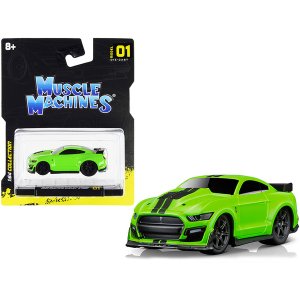 Muscle 15550grn 2020 Ford Mustang Shelby Gt500 Bright Green With Black