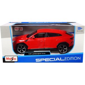 Maisto 31519r Lamborghini Urus Red Special Edition Series 124 Diecast 