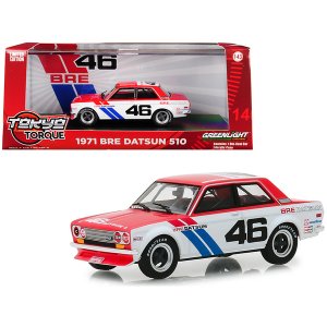 Greenlight 86335 1971 Datsun 510 46 John Morton Brock Racing Enterpris