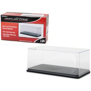 Greenlight 55024 Collectible Display Show Case With Black Plastic Base