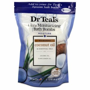 Dr 550638 Dr Teal's Ultra Moisturizing Bath Bombs Five (5) 1.6 Oz Mois