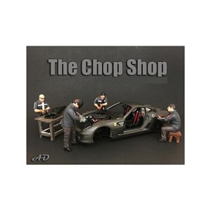 American 38159-38160-38161-38162 Chop Shop 4 Piece Figurine Set For 11