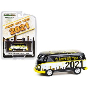 Greenlight 30222 Volkswagen Panel Van Happy New Year 2021 Hobby Exclus