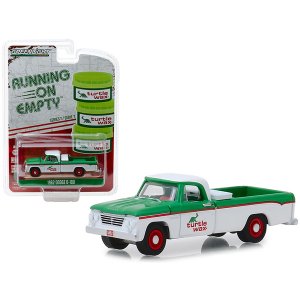 Greenlight 41070B 1962 Dodge D-100 Turtle Wax Pickup Truck White And G