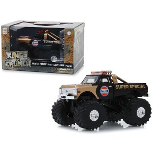 Greenlight 88013 1971 Chevrolet K-10 Monster Truck Gulf Super Special 