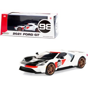 Greenlight 86192 2021 Ford Gt 98 Tribute To Ford Mkii Ken Miles And Ll