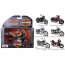 Maisto 31360-34 Harley Davidson Motorcycles 6 Piece Set Series 34 118 