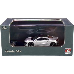 Lcd LCD64004s Honda Nsx Silver Metallic With Carbon Top 164 Diecast Mo