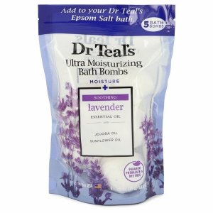 Dr 550632 Five (5) 1.6 Oz Moisture Soothing Bath Bombs With Lavender, 