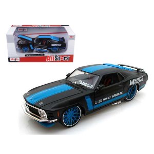 Maisto 31329bk 1970 Ford Mustang Boss 302 All Stars Black 124 Diecast 