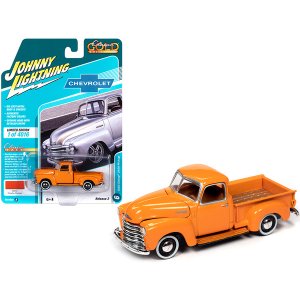 Johnny JLCG022-JLSP106A 1950 Chevrolet 3100 Pickup Truck Omaha Orange 