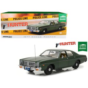 Greenlight 19045 1977 Dodge Monaco Green Hunter (1984-1991) Tv Series 