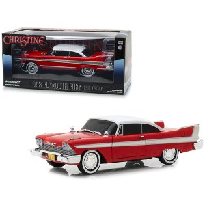 Greenlight 84082 1958 Plymouth Fury Red Evil Version (with Blacked Out