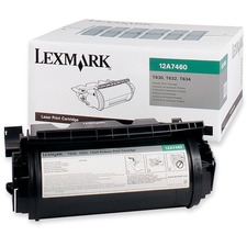 Original Lexmark LEX 12A7460 Toner Cartridge - Laser - Standard Yield 