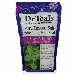 Dr 555699 Dr Teal's Foot Care Therapy Refreshing Foot Soak Pure Epsom 