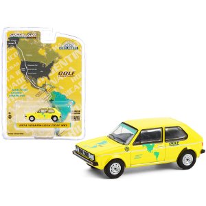 Greenlight 30238 1974 Volkswagen Golf Mk1 Yellow Hartetest Alaska-feue