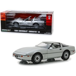 Greenlight 13534 1984 Chevrolet Corvette C4 Convertible Silver Best Pr