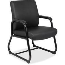 Norstar BOP B709 Boss Heavy Duty Guest Chair - Black Vinyl Seat - Blac