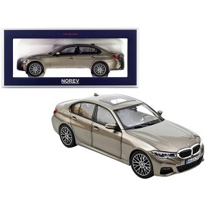 Norev 183275 2019 Bmw 330i With Sunroof Dark Silver Metallic 118 Dieca