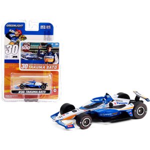 Greenlight 10884 Dallara Indycar 30 Takuma Sato Peopleready Rahal Lett