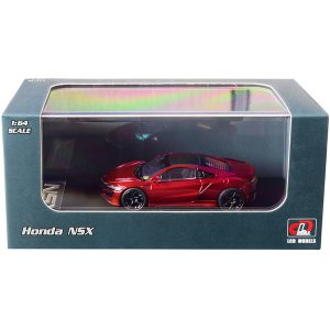 Lcd LCD64004r Honda Nsx Red Metallic With Carbon Top 164 Diecast Model