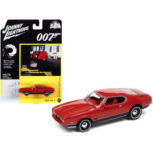 Johnny JLPC002-JLSP126 1971 Ford Mustang Mach 1 Bright Red With Black 