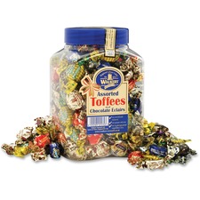 Office OFX 94054 Office Snax Assorted Royal Toffee Candy - Assorted - 