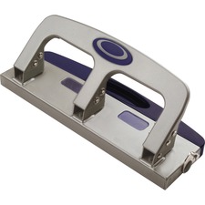 Officemate OIC 90102 Oic Deluxe Standard 3-hole Punch With Drawer - 3 