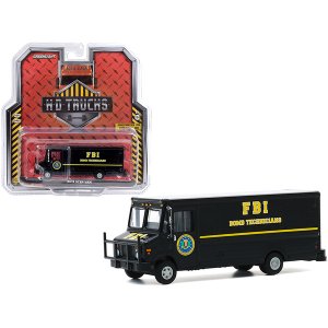 Greenlight 33190C 2019 Fbi Step Van Fbi Bomb Technicians Black H.d. Tr