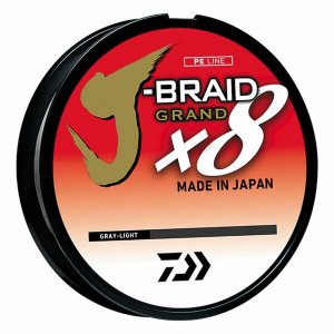 Daiwa JBGD8U50-150GL J-braid Grand 8x 150yds Gray Light Jbgd8u50-150gl