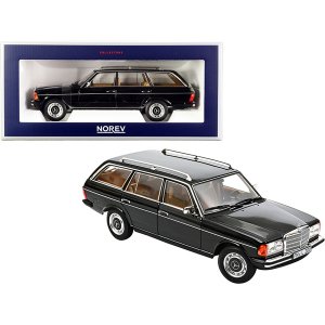 Norev 183735 1982 Mercedes Benz 200 T Black 118 Diecast Model Car By