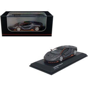 Kyosho KS07065A3 Lamborghini Centenario Black Metallic With Orange Acc