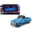 Maisto 32506bl 1950 Chevrolet 3100 Pickup Truck Blue With Black Top Ma