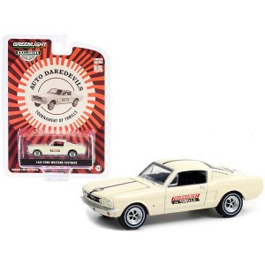 Greenlight 30265 1965 Ford Mustang Fastback 56 Cream Auto Daredevils T