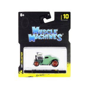 Muscle 15546grn 1933 Ford 3w Coupe Light Green 164 Diecast Model Car B