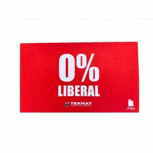 Tekmat TEK-42-LIBERAL Zero Percent Liberal Door Mat