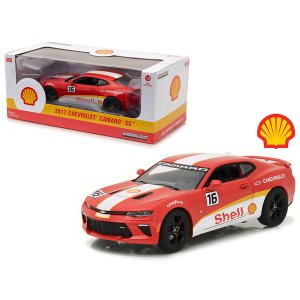 Greenlight 18239 2017 Chevrolet Camaro Ss Shell Oil Racing 124 Diecast