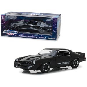 Greenlight 13519 1981 Chevrolet Z28 Yenko Turbo Z Black 118 Diecast Mo