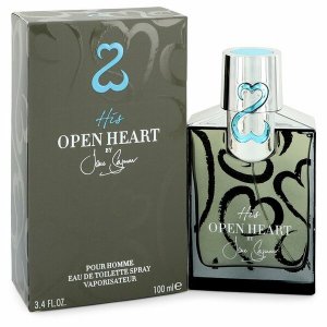 Jane 545955 His Open Heart Eau De Toilette Spray 3.4 Oz For Men