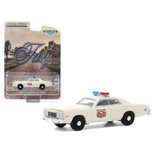 Greenlight 30174 1975 Plymouth Fury Cream Atlanta Police (georgia) Hob