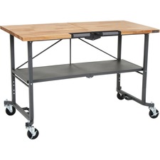 Dorel CSC 66765DKG1E Cosco Smartfold Butcher Block Portable Workbench 