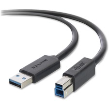 Belkin F3U159B10 Superspeed Usb 3.0 Cable - 10 Ft Usb Data Transfer Ca