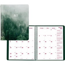 Dominion RED CB1200G03 Brownline 14-month Planner - Monthly - 1.2 Year