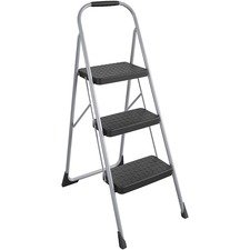 Dorel CSC 11408PBL1E Cosco Ultra-thin 3-step Ladder - 3 Step - 200 Lb 