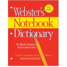 Merriamwebster MER FSP0566 Merriam-webster Notebook Dictionary Printed