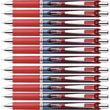 Pentel PEN BLN75BBX Needle Tip Liquid Gel Ink Pens - Refillable - Retr