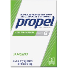 Pepsico QKR 01088 Propel Water Beverage Mix Packets With Electrolytes 