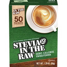 J.m. 4480075050 Stevia In The Raw Sweetener Packets - Stevia Flavor - 